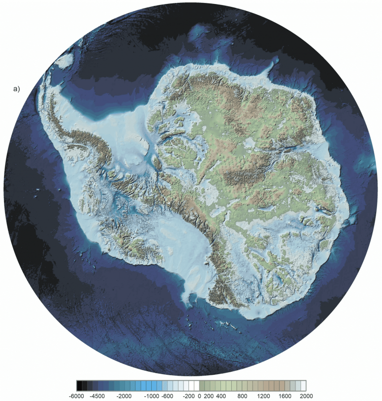 “Explore Antarctica: What the Continent Would Look Like Without Ice”